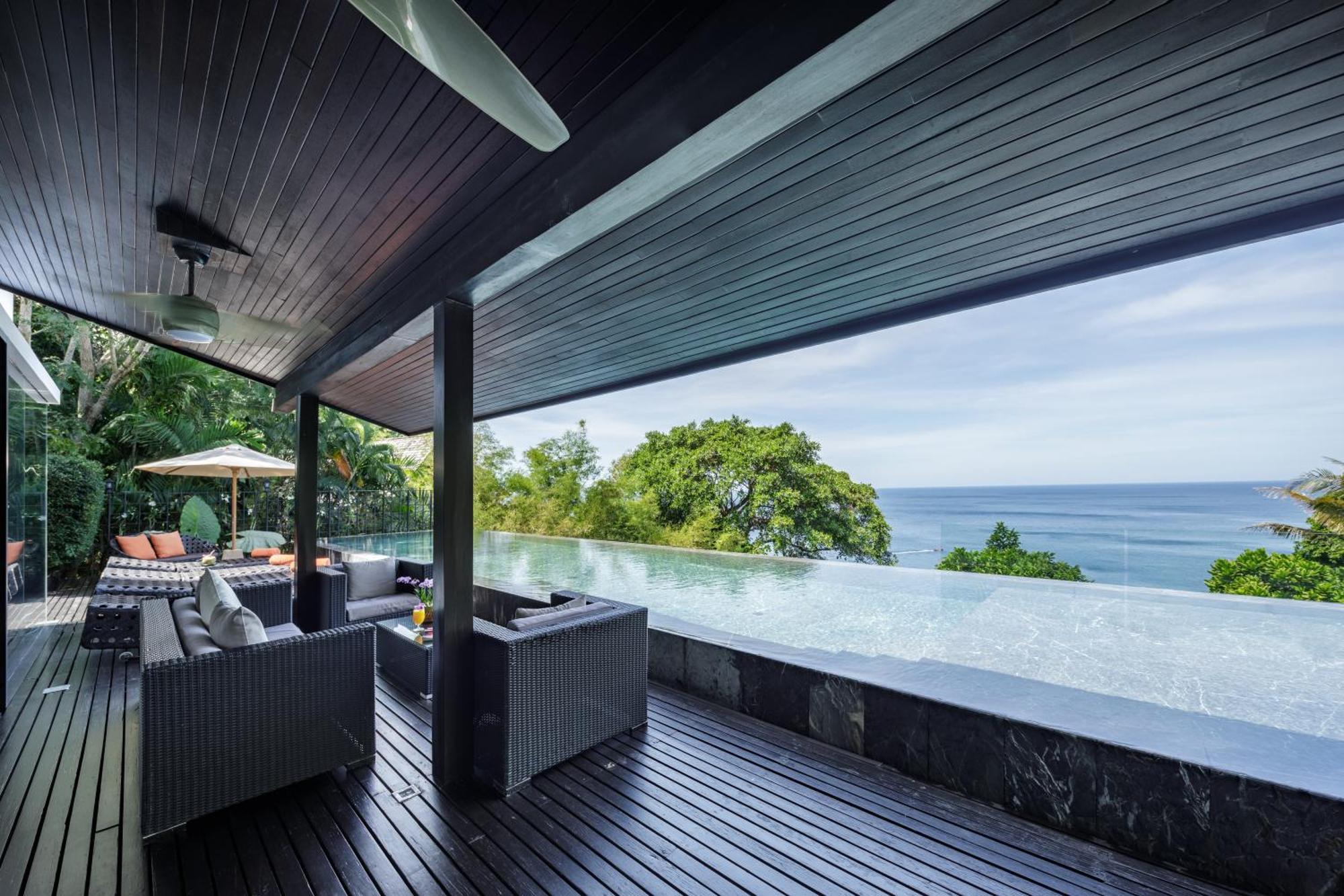 Villa Yang, Private Oceanfront Villa, Kamala Beach Esterno foto